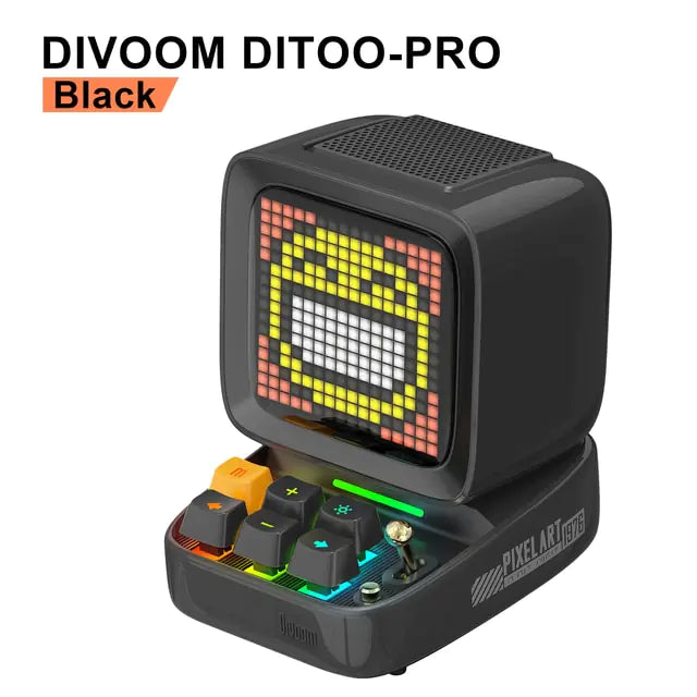 Retro Pixel Art Bluetooth Portable Speaker by Phonix