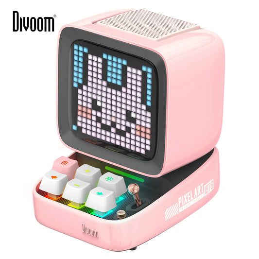 Retro Pixel Art Bluetooth Portable Speaker by Phonix